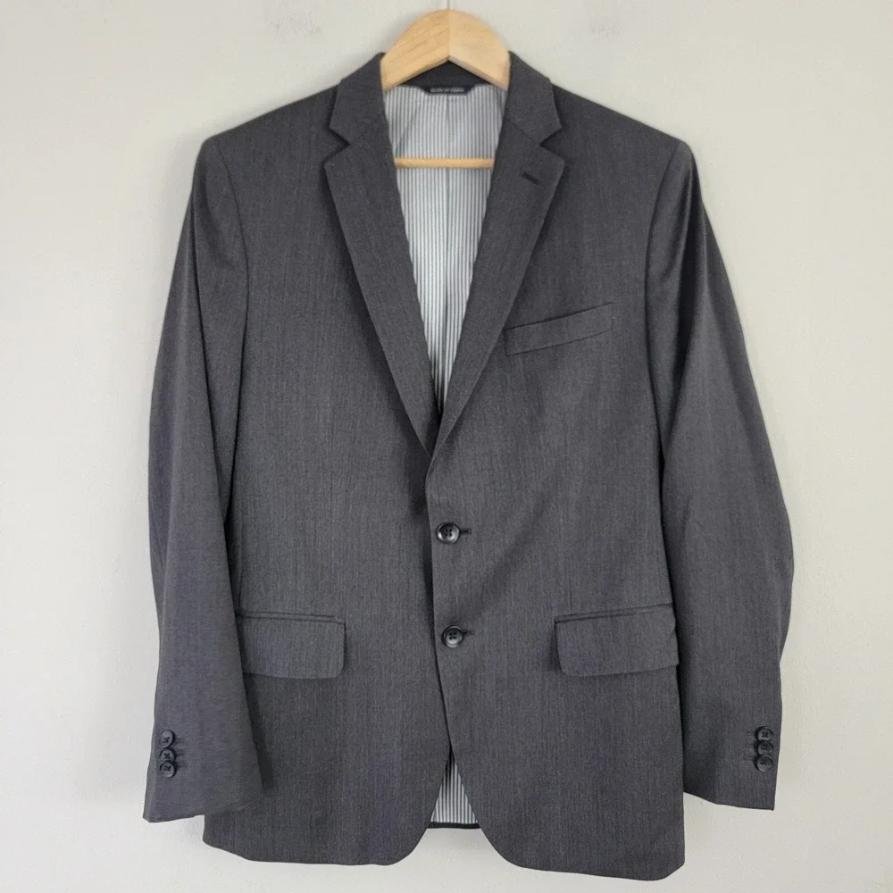 Banana Republic Blazer Mens 38 Tailored Fit Lanificio F.lli Cerruti Sport Jacket